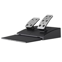 Volante de Juego PXN V900 GEN2 Personalizado de Fábrica, Metálico, USB, con Cable, Ángulo de Dirección de 900 Grados, Pedales con Vibración, para Videojuegos