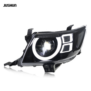 Conjunto de faros delanteros apto para Toyota Hilux <span class=keywords><strong>VIGO</strong></span> 2012-2014, luces diurnas LED estilo Defender modificadas para HILUX - Product Image 3