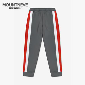 Pantalons de survêtement personnalisés pour hommes, patchwork, fermeture à cordon, taille mi-haute, respirant, séchage rapide, écologique, anti-rétrécissement, léger, décontracté - Product Image 1