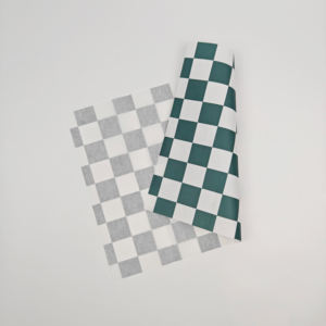 Customized Printed Logo 30X40cm Eco-Friendly Virgin Wax Coated Greaseproof Paper for Hamburger Sandwich Burger Gift Wrapping - Product Image 2