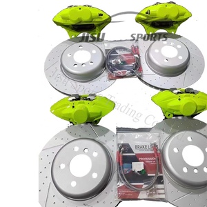 Kit Freni a 4 Pistoncini e 2 Pistoncini con Disco Freno da 370mm e 345mm per Sistemi Frenanti Auto Posteriori <span class=keywords><strong>BMW</strong></span> F07 F90 F15 F11 F30 F22 <span class=keywords><strong>F20</strong></span> F33 2008-2018 - Product Image 2