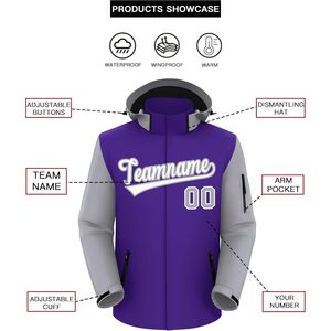Veste d'extérieur personnalisée pour homme, imperméable, softshell, à capuche, légère, entièrement zippée, avec logo et texte personnalisés, unisexe, taille naturelle pour adulte - Product Image 2