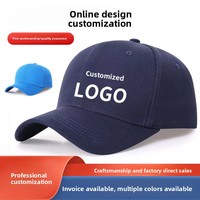 Casquette de baseball ajustable en PVC à 6 panneaux, broderie de logo et lettrage, design créatif, publicité pour la restauration, simple, élégante, mode OL