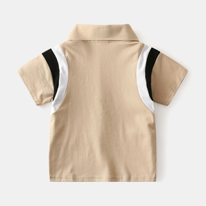 Camiseta Polo de Verano para Niños 2026, Camiseta de Manga Corta para Niños, Camiseta con Bloques de Color a la Moda para Bebés - Product Image 4