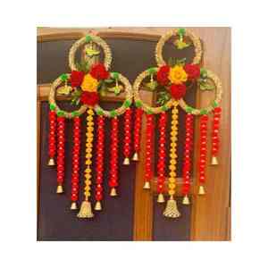Beautiful <b>Artificial</b> <b>Flower</b> <b>Garland</b> for Festive Home Decorative Home <b>Garland</b> String With Mutli Color <b>Artificial</b> <b>Flowers</b> - Product Image 1