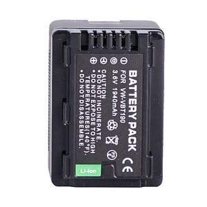 Аккумулятор для камеры VW-VBT190 замены аккумулятора для HC-V130 Pana-sonic V160 <span class=keywords><strong>V180</strong></span> V210 V230 V250 камера 3,6 В 1940 мАч - Product Image 2