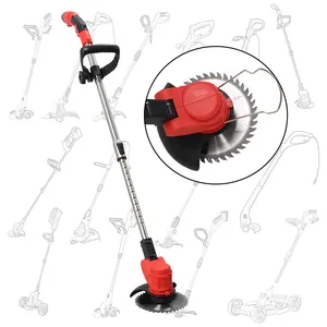 VERTAK Telescopic China Garden Brush Cutter And Grass Trimmer 12V Battery Steel Grass Cutter Trimmer