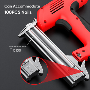 Fyseus 2400W 220V pistola de <span class=keywords><strong>clavos</strong></span> eléctrica clavadoras de aire para carpintería clavadora eléctrica <span class=keywords><strong>grapadora</strong></span> pistola <span class=keywords><strong>grapadora</strong></span> para madera - Product Image 5