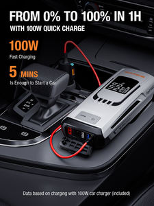 Портативное пуско-зарядное устройство Yesper Fast Max, 12 В, 27000 мАч - Product Image 6