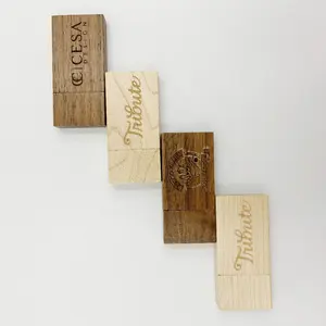 Clé usb 3.0 en bois écologique avec logo personnalisé, vente en gros, Promotion d'usine, cadeaux