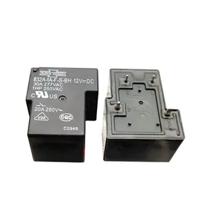 New Electronic Component 12VDC 30A 4pin Relay 832A-1A-F-S-BH 12VDC