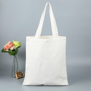 Sinh thái thân thiện tái sử dụng hữu cơ calico vải Tote Túi hàng tạp hóa bông vải Túi mua sắm với logo tùy chỉnh in - Product Image 4