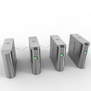 Porte d'aileron de lecteur du tourniquet RFID de métro de porte d'aileron de portes de sécurité de contrôle d'accès