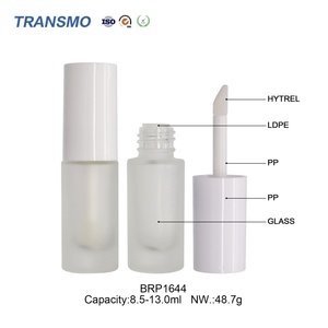 Tube de gloss à lèvres en marque privée, emballage en plastique de luxe pour rouge à lèvres avec impression sérigraphique, contenant cosmétique personnalisé - Product Image 3