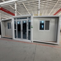 Maison modulaire préfabriquée durable de 20 pieds pour usage extérieur, avec structure soudée, idéale pour les logements complémentaires et les maisons modulaires