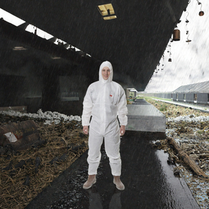 Combinaison de travail jetable Junlong Type 5 6 Agriculture EN14126 Combinaisons jetables - Product Image 6