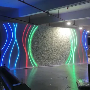 Luce 3d per lo sfondo delle riprese Il nuovo Design ha condotto la luce del Tunnel di nozze sullo sfondo