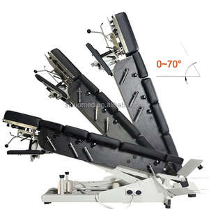 Lit médical électrique inclinable pour la rééducation, <span class=keywords><strong>table</strong></span> de massage pour l'entraînement à la position debout - Product Image 2