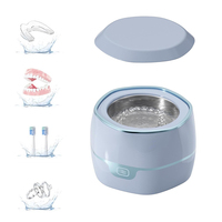 Limpador Ultrassônico de Alta Frequência 45kHz 245ML para Limpeza Profunda de Dentaduras e Retentores - Atacado