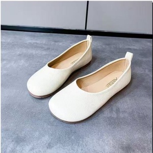 Zapatos planos <span class=keywords><strong>de</strong></span> mujer estilo temperamento 2026, nuevos mocasines franceses <span class=keywords><strong>de</strong></span> <span class=keywords><strong>boca</strong></span> poco profunda estilo Little Xiang, sin cordones, suela suave, para trabajo y mamá - Product Image 4