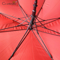 Parapluie de golf classique YS-7014 Fourniture en usine Parapluie de golf de grande taille à double couche coupe-vent à ouverture automatique Parapluie de golf de logo personnalisé pour la publicité