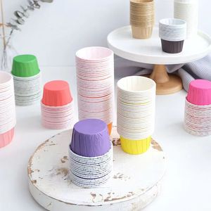 Venta al por mayor de fábrica: Lámina de papel de doble cara de la marca <span class=keywords><strong>KaIKe</strong></span>, de coral sólido, con borde enrollado, sin recubrimiento, impermeable, resistente al calor, apta para uso alimentario, para pan y galletas. - Product Image 2