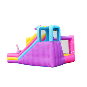 Chất Lượng Cao Trẻ Em Của Inflatable <span class=keywords><strong>Trampoline</strong></span> Lâu Đài Kẹo Land Dễ Thương Trượt Kẹo Inflatable Trượt Nước Trượt - Product Image 3