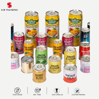 Boîtes en fer blanc rondes personnalisées OEM de 100 ml à 1 L, vides, à ouverture facile, pour l'emballage de whisky, spiritueux et liqueurs, vente en gros