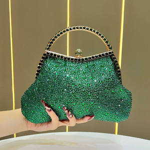 2025 New Fashion Luxury Diamond Evening <b>Clutch</b> Bag Stylish Women's Bags High End Rhinestone Handbag <b>Wedding</b> Party Shoulder Bag - Product Image 5