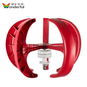 Kit de batterie lithium-ion solaire éolienne verticale 5KW, système d'alimentation hybride pour usage domestique WON-H05 5KW Vertical Wind Solar Batte - Product Image 3