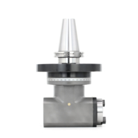Cabezal Angular CNC de 90 Grados SK50 BT40 con Montaje de Brida, Cabezal de Fresado Lateral de Alta Resistencia para Corte Pesado y Perforación Lateral