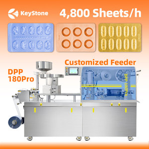 เครื่องบรรจุภัณฑ์แบบบลิสเตอร์ DPP160 เครื่องบรรจุภัณฑ์แบบบลิสเตอร์สำหรับบรรจุยาเม็ดและแคปซูล - Product Image 1