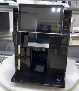 Machine à café entièrement automatique multifonctionnelle, expresso, cappuccino, latte, <span class=keywords><strong>chocolat</strong></span> chaud, machine commerciale avec 2 bacs à grains - Product Image 5