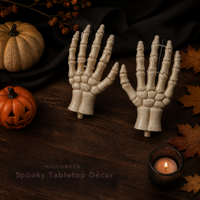 Main de squelette en plastique pour Halloween, accessoire de déguisement durable et réutilisable pour farces, tours, décoration de maison hantée ou de bar