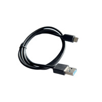 Kabel USB3.0 Tipe-C Pengisian Cepat 3A 2m Sinkronisasi Data Kecepatan Tinggi Konduktor Tembaga Murni