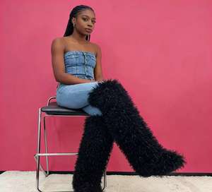 Stivali in Pelliccia Mongola 2026 per <span class=keywords><strong>Donna</strong></span>, Alta Qualità, Neri e <span class=keywords><strong>Marroni</strong></span>, Stivali Invernali alla Moda, Stivali Alti fino alla Coscia - Product Image 1