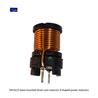 Inducteur de puissance en forme de I DR1415 personnalisable à montage sur base, 100uH, pour alimentation à découpage