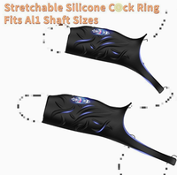 Anneau vibrant pour pénis en silicone liquide, anneau pénien pour retarder l'éjaculation, doux, sûr pour le corps, facile à nettoyer, réutilisable pour hommes, jouet sexuel pour adultes