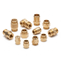 Shenzhen özelleştirilmiş HPb63-3/HPb59-1 pirinç Metal parçalar hassas CNC döndü pirinç Metal parçalar