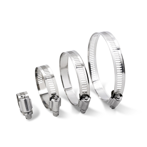 Collier <span class=keywords><strong>de</strong></span> serrage à vis sans fin en acier inoxydable 304, réglable, pour <span class=keywords><strong>raccordement</strong></span> <span class=keywords><strong>de</strong></span> tuyaux d'eau, d'huile, <span class=keywords><strong>de</strong></span> <span class=keywords><strong>gaz</strong></span> et <span class=keywords><strong>de</strong></span> conduites automobiles - Product Image 1