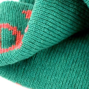 Hengxing produce cappelli a cuffia con polsino in maglia invernale di alta qualità con logo Jacquard personalizzato - Product Image 5