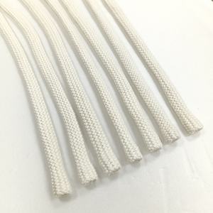 Customize 5mm Polyester Cotton Flat Round Hollow Core Drawstring <b>Cord</b> Rope for Hat Hoody Clothes - Product Image 6