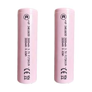 Batería de Iones de Litio Recargable Victpower 18650-26E 2600mAh 3C para Bicicleta Eléctrica, 3.7V, en Stock, Certificación CE/FCC/RoHS, Garantía de 3-12 Meses - Product Image 1