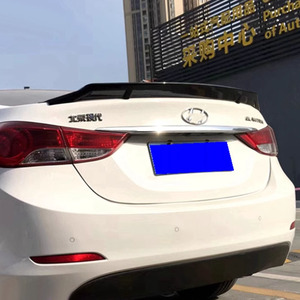 Alerón para Coche Hyundai <span class=keywords><strong>Elantra</strong></span>, Alerón Trasero Estilo R para Años 2012 2013 2014 2015 2016, Material ABS Carbono Sin Pintar, Aleta de Cola - Product Image 5