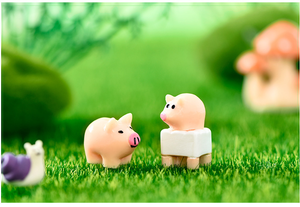 Set de Adornos para Terrario de Musgo DIY, Figuras de <span class=keywords><strong>Mam</strong></span>á e Hijo, Accesorios de Jardín en Miniatura al por Mayor - Product Image 3