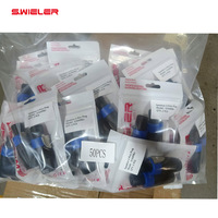 Connecteur audio mâle Speakon XLR 4 broches, 4 pôles, nickelé, compatible avec Neutrik NLT4FXX-BAG NLT4FXX
