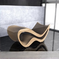 Table à manger en bois personnalisée paramétrique, table basse, design artistique unique, meubles, maison, restaurant, hôtel
