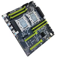 Kit informatique de jeu PC Combo LGA 2011-3 DDR4 avec processeur Intel X99 double CPU, carte mère électronique