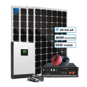 On and Off Grid 3000w Solar Power System Price With Storage Batteries