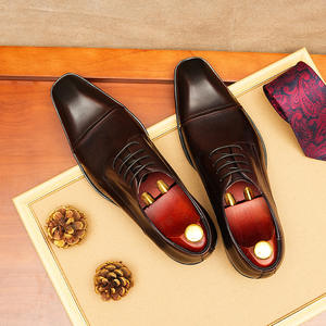 Chaussures plates décontractées et habillées DSYX pour hommes, en cuir véritable respirant, légères, à enfiler, pour affaires, mariage et extérieur - Product Image 2